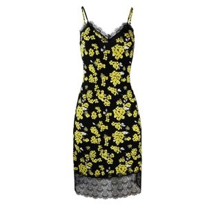 Michael Kors floral slip dress. size S